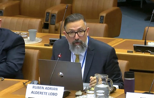 Rubén Alderete Lobo participó en la reunión del Expert Group Meeting convocado por UNODC y ICRC